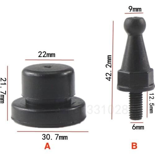 2pcs for Zotye T600 Z300 X5 X7 SR7 SR9 engine upper guard plate screw Rubber sleeve