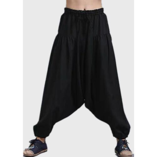 2020 Summer loose casual hip hop streetwear dancing pants,plus size wide leg Harem Trousers plus size M-5XL Autunm Cross-Pants