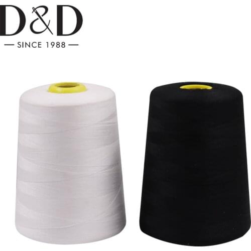 8000Yards Sewing Thread Polyester Thread Spools Overlocker Cones Thread Spool For Sewing and Embroidery Machine DIY Sewing Tools