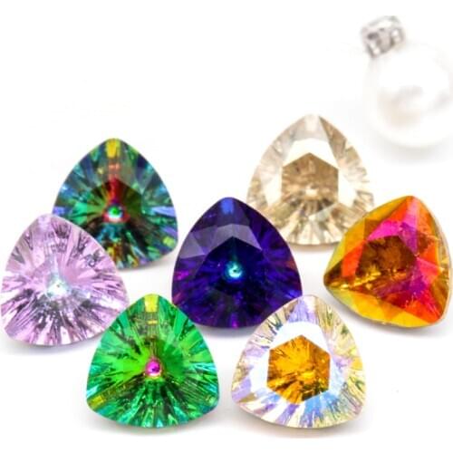 Astrobox High Quality Millennium Trilliant K9 Crystal Rhinestone DIY Clothing & Accessories Sew On Clothes Shoes Loose Beads