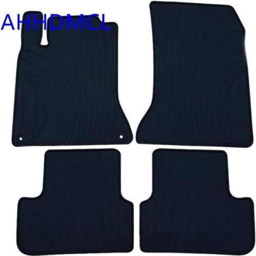 Car Rubber Mats Floor Mats Carpet Feet Pads For GLA CLA Class GLA200GLA260 CLA220 2014 2015 2016 2017 Left Hand Drive