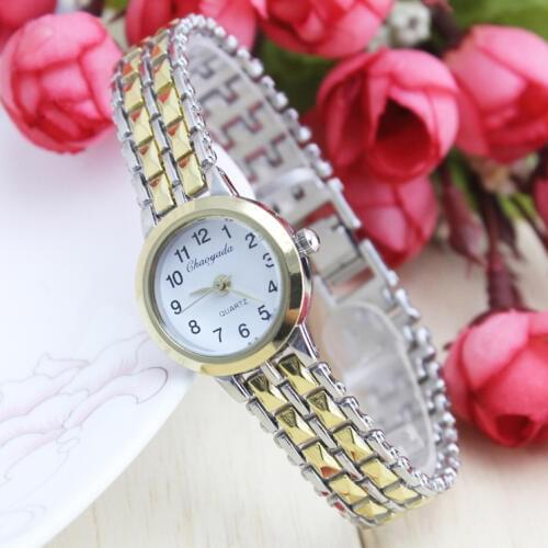 2018 cyd new seller famous women mother thin strap dress watch ladies quartz gold sliver bracelet wristwatches relogio feminino