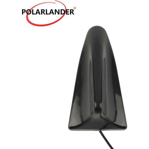 For BMW Decorative Radio Signal Aerial Car Styling Shark Fin Antenna for Toyota FOR VW FOR Honda FOR Audi FOR Skoda Black