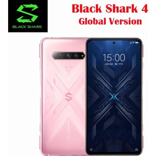 Global Version Official Original New Black Shark 4 5G Gaming Cell Phone 6.67 Inch 144Hz AMOLED Snapdragon870 67W Super Charger