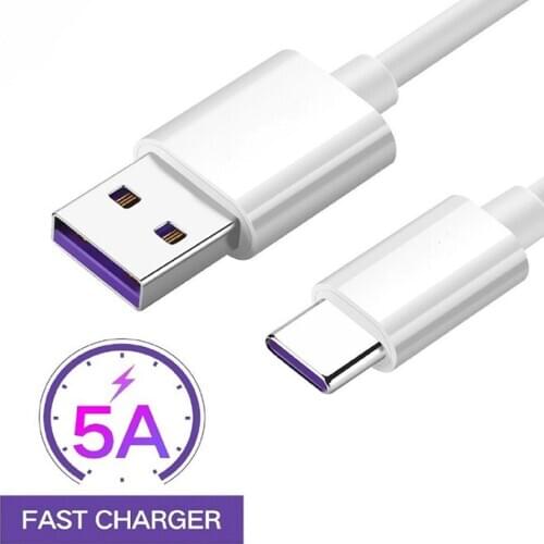 Fast Charge 5A USB Type C 3A MICRO Cable For Samsung S20 S9 S8 Xiaomi Huawei P30 Pro Mobile Phone Charging Wire Cable
