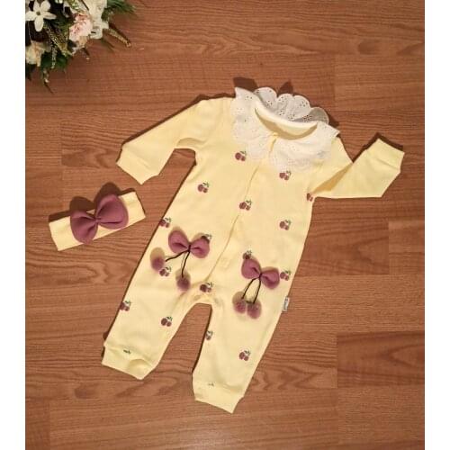 POMPON GIRL BABY JUMPSUIT BODYSUIT