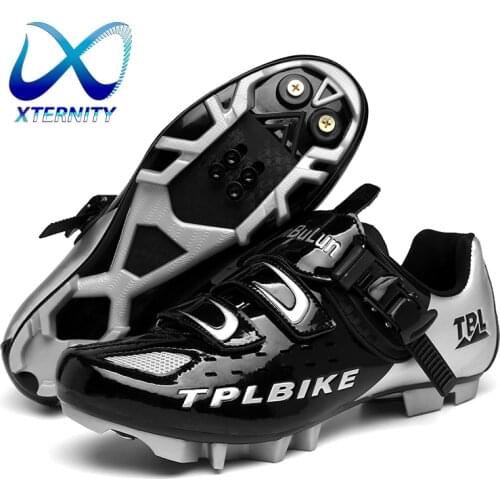 Road Bike Sneakers for Men Breathable MTB Cycling Shoes Outdoor Sports Bike Flat Shoes Professional Bicycle Sneakers Plus Size