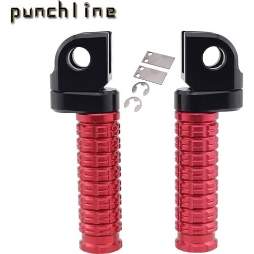 Fit For KAWASAKI ZX6R ZX 10 R ZX12 R ZX 14R ZZR1400 ZZR 1200 ZZR 600 GTR 1400 H2 SX ZRX1200 Rotating Front Footpegs Foot Pegs