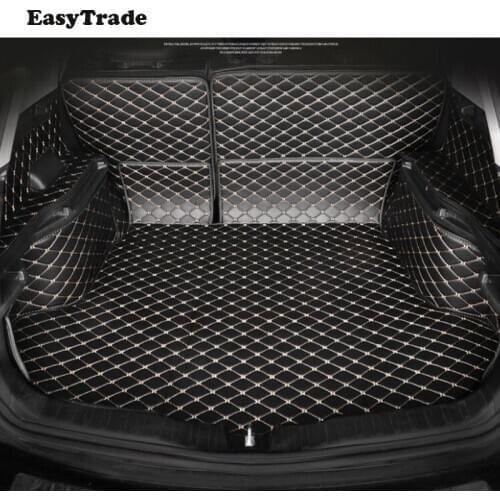 All inclusive Car Styling Trunk Mats Liner Carpet Guard Protector For Toyota RAV4 2017 2018 Accessories Car Accessories