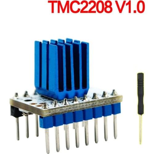 3D Printer TMC2208 / DRV8825 Stepping Motor Driving Module Segments Mute 256/32