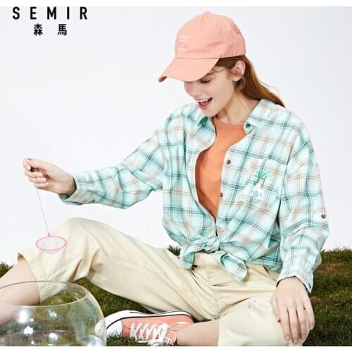 Semir Blouses With Embroidery