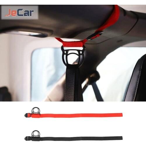 Universal Fit Cloth Hanging Bag Rack Seat Back Hooks Hanger Fastener Clip For Jeep Wrangler JL JK TJ Car Interior Accessories