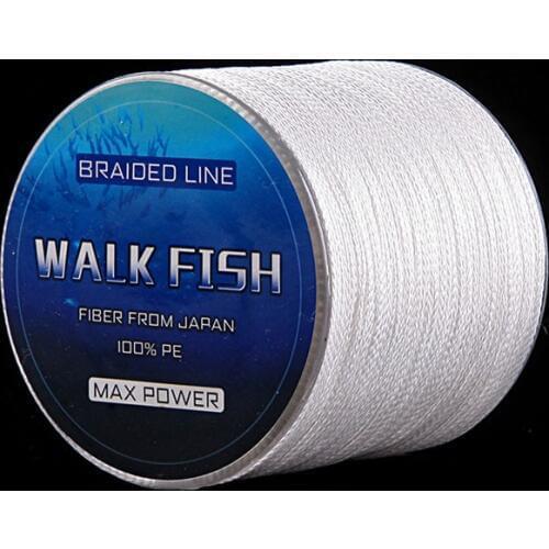 WALK FISH 100M 8 Strands Braided Fishing Line Strong Braid PE Line Smooth Multifilament 22-78LB Linha De Pesca