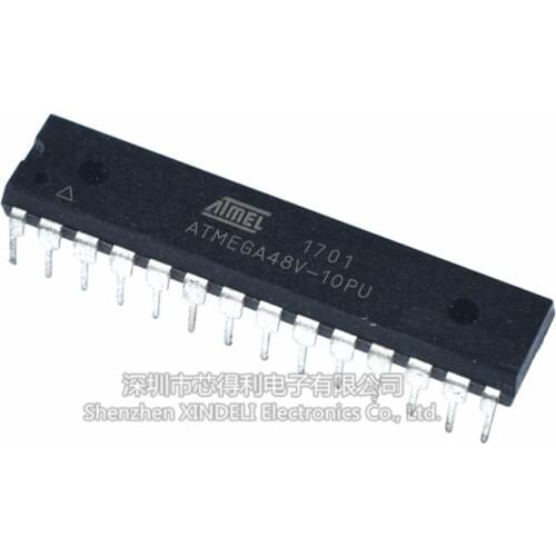Xinyuan ATMEGA48V-10PU ATMEGA48V ATMEGA48 DIP 8-bit Microcontroller with 8K Bytes In-System Programmable IC integrated circuit