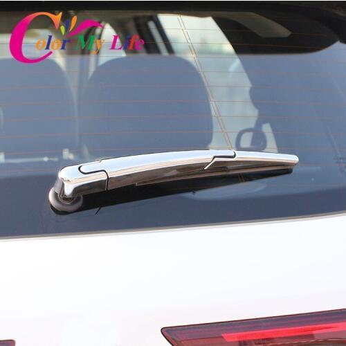 Color My Life Car Rear Window Water Wiper Protection Cover Sticker for Renault Koleos for Samsung QM6 2016 2017 2018 Accessories