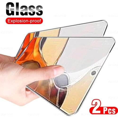 2Pcs HD Full Cover Protective Tempered Glass Film For Xiaomi Mi 11T Pro Phone Screen Protector Glass For Xaomi Xiami Mi11 2021