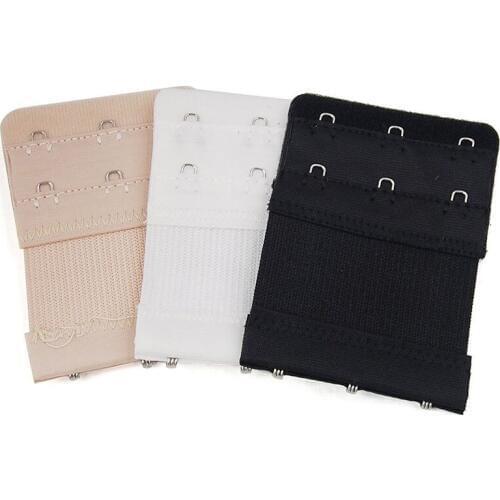 1Pcs 3Hooks Bra Extender Strap Buckle Extension For Women Intimates Bra Strap Approx 7.8cm Belt Replacement