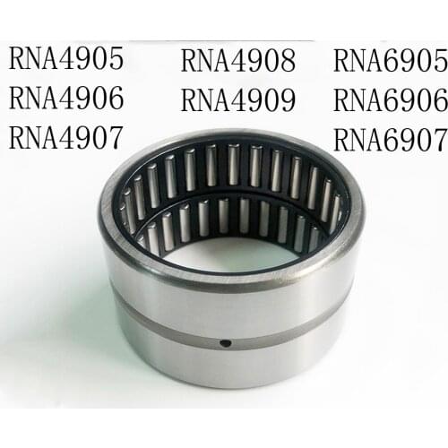 1PC RNA4905 RNA4906 RNA4907 RNA4908 RNA4909 RNA6905 RNA6906 RNA6907open Solid Collar Needle Roller Bearings Without Inner Ring