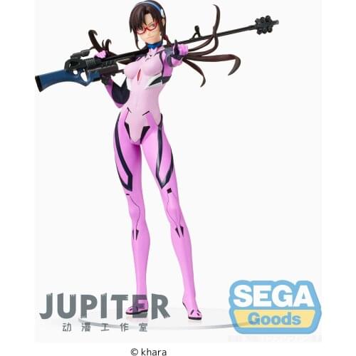 23cm SEGA Rebuild of Evangelion EVA Mari Makinami Illustrious Ayanami Rei Japanese Anime Character Collection Toys