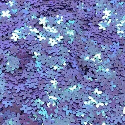 500Pcs/Lot 10mm Sequins PVC Flat Flower Shape Loose Sequin Paillettes Sewing Craft DIY Scrapbooking #05