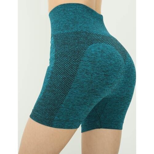 Seamless High Waist Yoga Leggings Women Lift Hip Shorts Summer Pants Women Sports Shorts Fitness Exercise Gym Active Wear