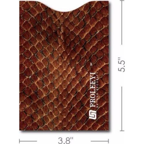 2 Pcs Anti Scan RFID Blocking Sleeves Passport Aluminum Wallet Protection Card Holder Case Secure Contactless Debit IC ID Card