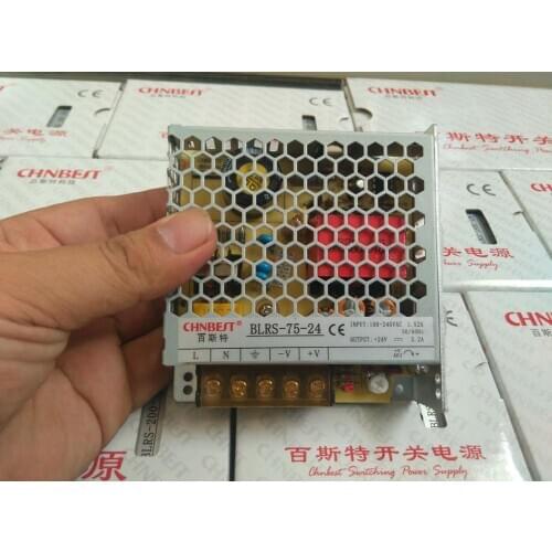 Chn best BLRS-75W-DC24V Switching Power Supply 75W/24V Regulated Power Conversion Transformer Switch