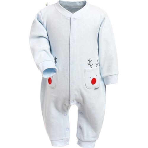 Baby Rompers Spring Newborn Baby Clothes Baby Girls Clothing Roupa Infant Jumpsuits Cute Deer Baby Clothes set