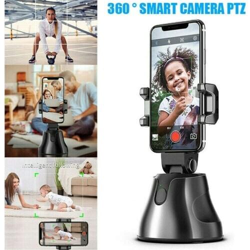 Portable All-in-one Auto Smart Shooting Selfie Stick , 360 Rotation Auto Face Tracking Object Tracking vlog Camera Phone Holder