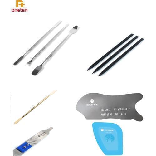 Sunshine Various Dismantling Tools Pry Bar Pieces Of Plastic Metal Dismantling Tools For Phone Pad Huawei Screen Cover Opening