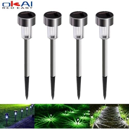 Style Outdoors Led Solar Lights Outdoor Solar Lawn Lamps Street Lighting Luminaria For Garden Decoration Powered Path Lights