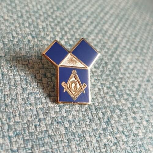 Factory Price For 100pcs Freemasonry lapel badge souvenir most popular pin