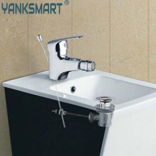 Bidet Faucet Wash Basin Bathroom Faucet Chrome Pop Up Drain Hose Deck Mount Chrome Sink Faucets Mixer Tap