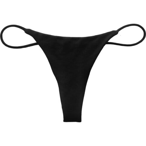 European and American Sexy Sports Underwear Womens Ultra-thin Comfortable Seamless Thong Low Waist Hot Bikini Sexy Lingerie