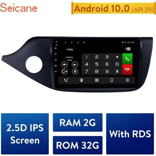 Seicane For Kia Ceed 2012-2014 Left hand drive Car Radio Multimedia Video Player Navigation GPS Android 10.0 2GB RAM 32GB ROM
