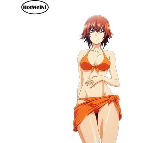 HotMeiNi Automobile Motorcycle Decal Beautiful Sexy Woman In Bikini Decorative Wall Stickers Cartoon Car Sticker Graphical