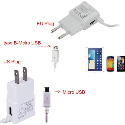 EU US Dual USB 2A Micro Phone Charger Adapter+TYPE C Data Cable For Galaxy J3 J7 A9 A7 A6 A6+ A8 A8+(2018) A8 A9 Star J4+ J6+ S4