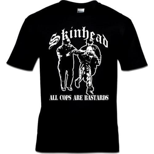 SKINHEAD ARRESTED T-Shirt NEU Gr S-3XL Oi! Skinhead Punk Working Class Oi AC AB