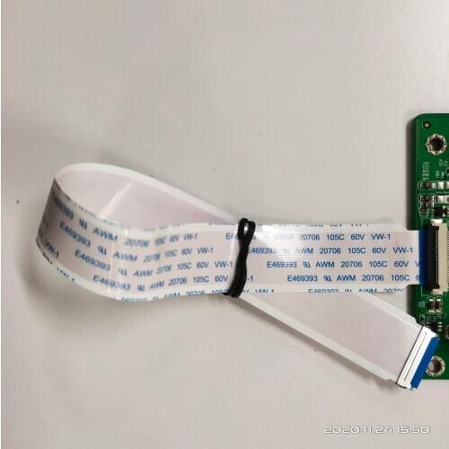 FFC Flexible eDP Cable 30 Pin for 10'' 14.1''15.6'' 17'' eDP Screen 0.5mm line