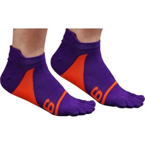 3 Pairs New Mens Socks Cotton Five Finger Socks Casual Toe Sock Breathable Calcetines Ankle Vintage Men Comfortable Shaping Sock