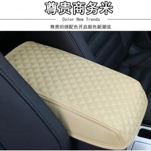 Customized leather car armrest cover pad center console cover car armrest spical for Toyota highlander/PRADO/RAV4/LAND CRUISER