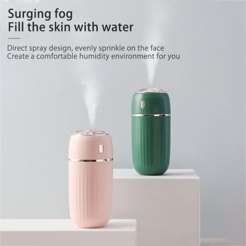 ELOOLE USB Portable Humidifier Household Bedroom Small Mini Air Purification Desktop Aroma Essential Oil Diffuser Home Appliance