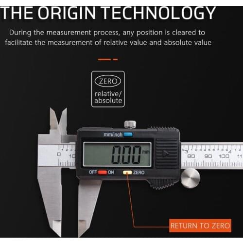 2021 Top selling 150mm 6 inch LCD Digital Electronic Vernier Caliper Gauge Micrometer Measuring Tool for Anet Printer Parts