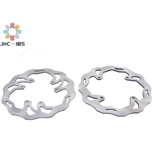 240MM Front Rear Brake Discs Rotors For Honda CR125R CR250R 2002-2007 CRF250R 04-14 CRF450R 02-14 CRF250X 04-17 CRF450X 05-17