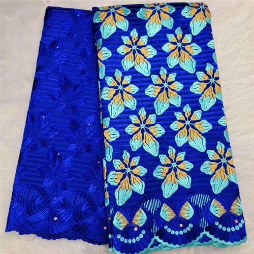 African Dry Polish Lace 2021 Fabrics High Quality Swiss Voile Lace In Switzerland Men Swiss Cotton Lace Fabric 5 Yards HLC307