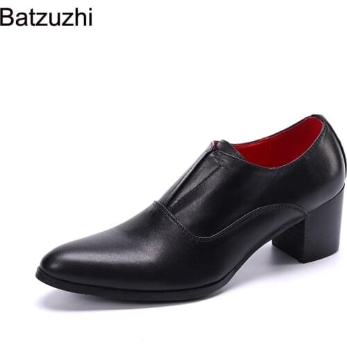 Men's Patent Leather Shoes Batzuzhi China