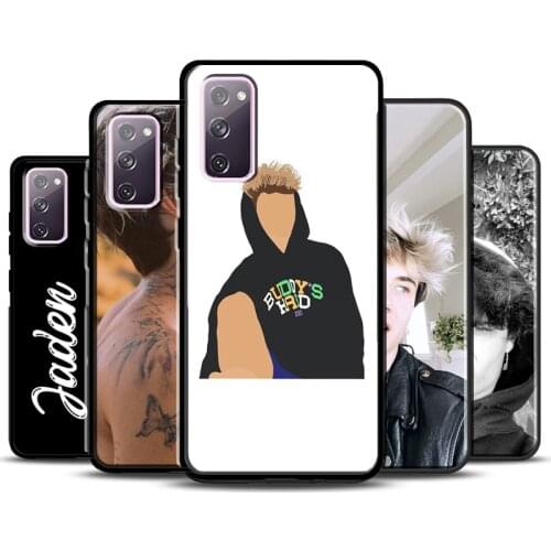 Jaden Hossler’s Tattoos Phone Case For Samsung Galaxy S20 FE S8 S9 S10 Plus Note 10 Plus Note 20 S21 Ultra Cover