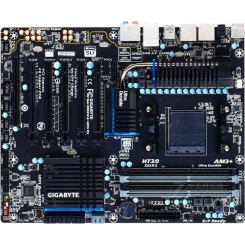 Used for Gigabyte GA-990FXA-UD5-R5 990FXA-UD5-R5 AM3+ AM3 990 Motherboard USB3.0 SATA3 ATX