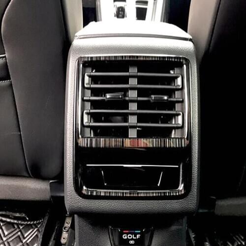 For Volkswagen VW Golf 8 MK8 R 2021 2022 Rear Armrest Air Outlet Trim Panel Cover Auto Car Interior Modification Accessories