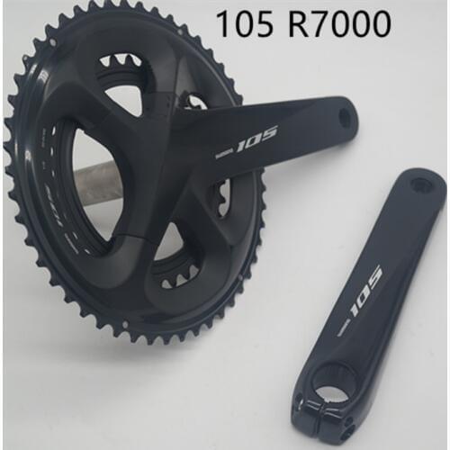 Original SHIMANO 105 R7000 HOLLOWTECH II CRANKSET FC R7000 Crank chain wheel 2x11 Speed 22 175MM 172.5 165 170MM upgrade 5800
